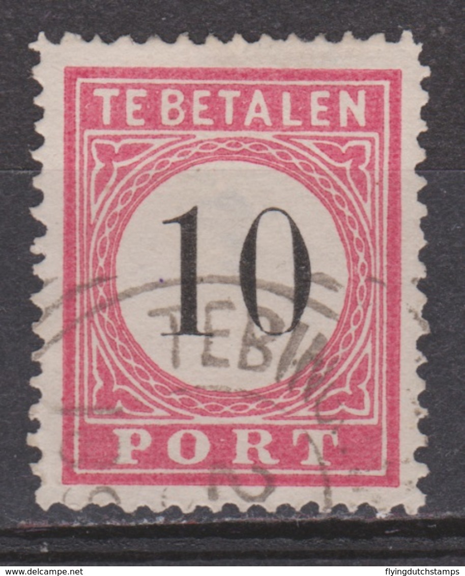 Nederlands Indie Dutch Netherlands Indies Port 7 Tanding A Type 3 Used ; Portzegel Due Stamp Timbre Tax Dienstmarke 1882 - Niederländisch-Indien