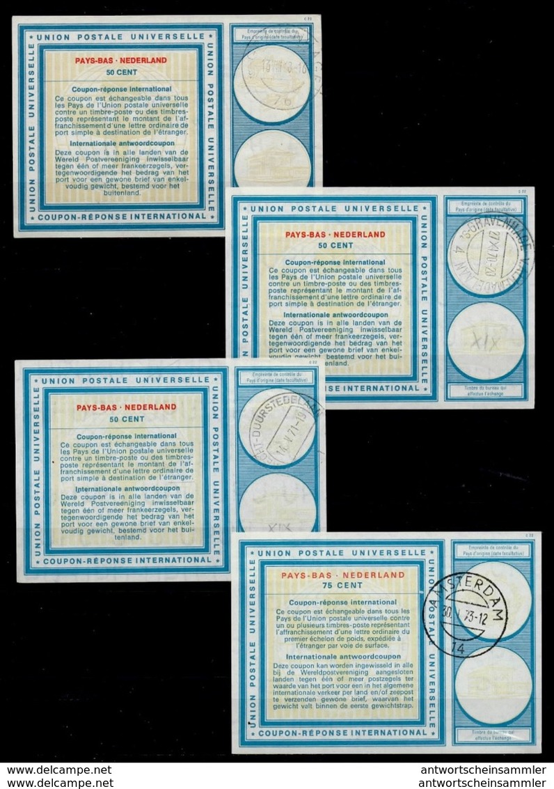 PAYS BAS / NETHERLANDS / NEDERLAND Collection Of 30 International Reply Coupon Reponse Antwoordcoupon IAS IRC From 1909 - Postal Stationery