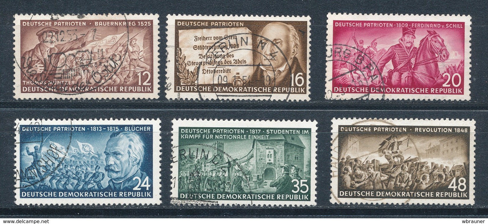 DDR 398/403 Gestempelt - Used Stamps