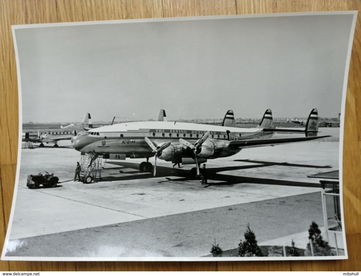 KLM Lockheed L-749A Constellation / 2 Airline Original-potos - 1946-....: Ere Moderne