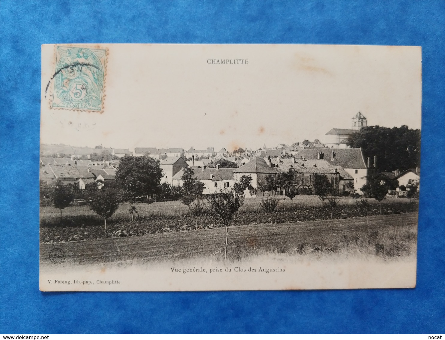 Champlitte Vue Générale Prise Du Clos Des Augustins Haute Saône Franche Comté - Autres & Non Classés