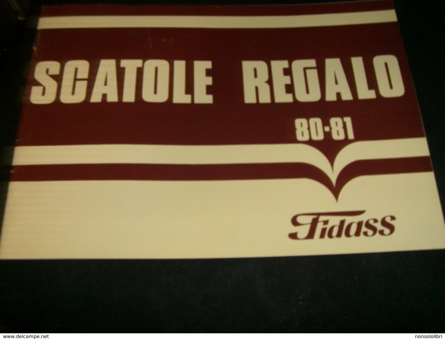 CATALOGO SCATOLE REGALO 80-81 FIDASS - Cioccolato