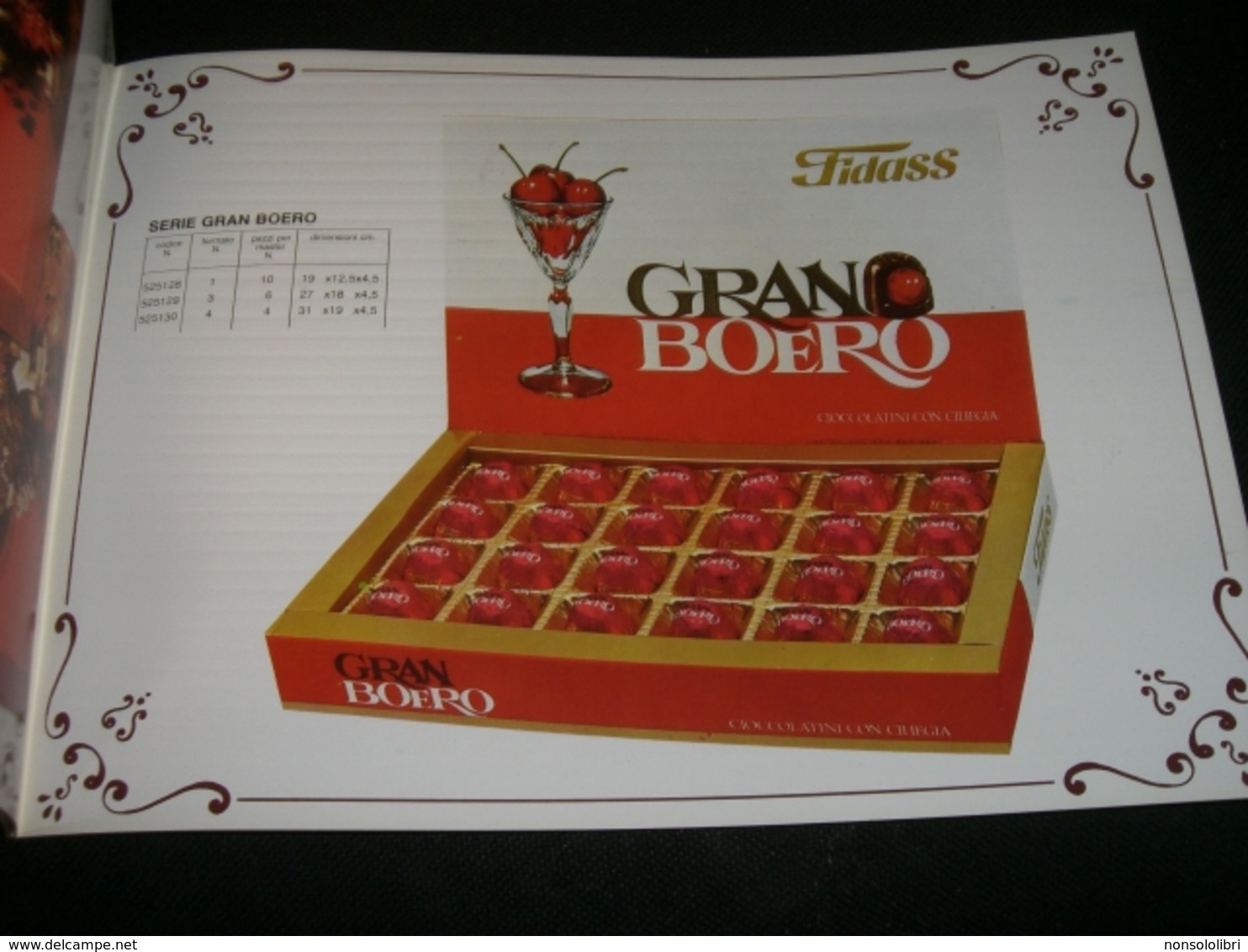 CATALOGO SCATOLE REGALO 80-81 FIDASS - Chocolat