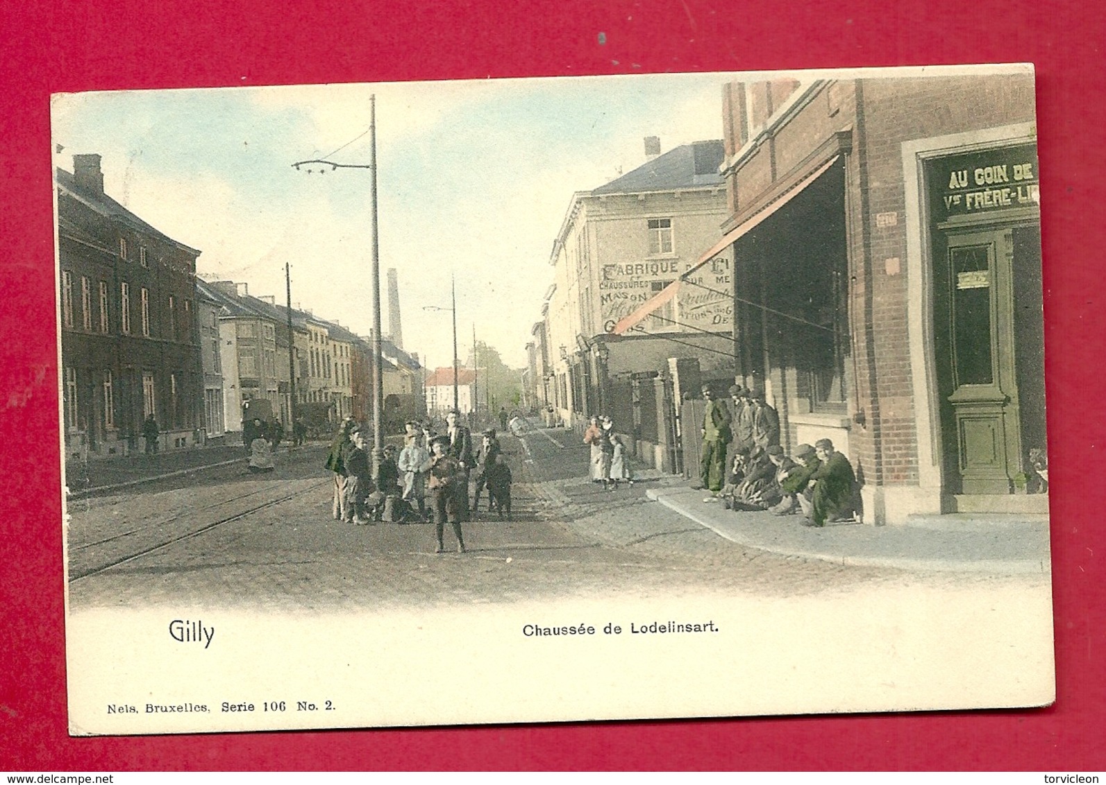 C.P. Gilly =  Chaussée  De  LODELINSART - Charleroi