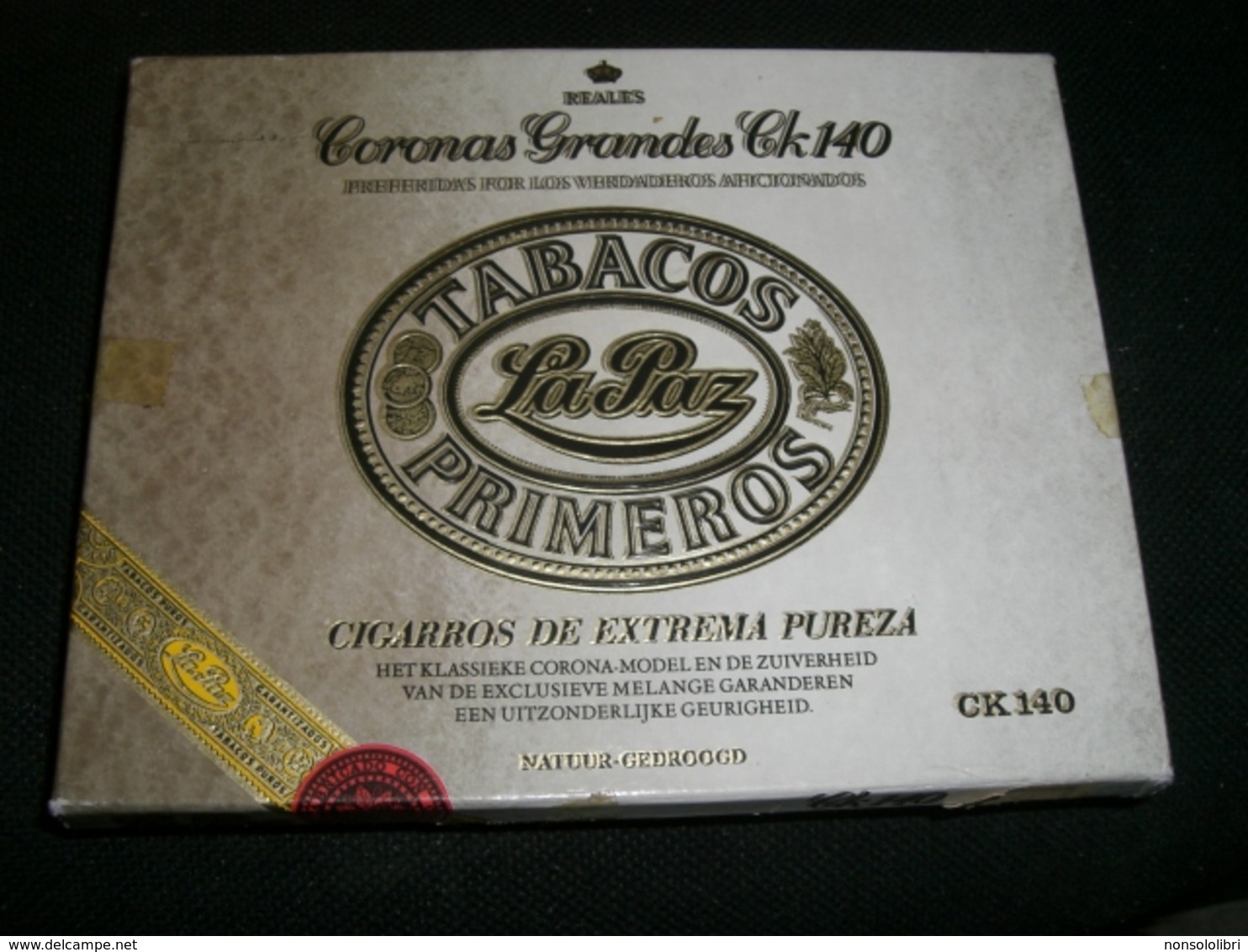 SCATOLA TABACOS PRIMEROS CORONAS - Sigarenkisten (leeg)