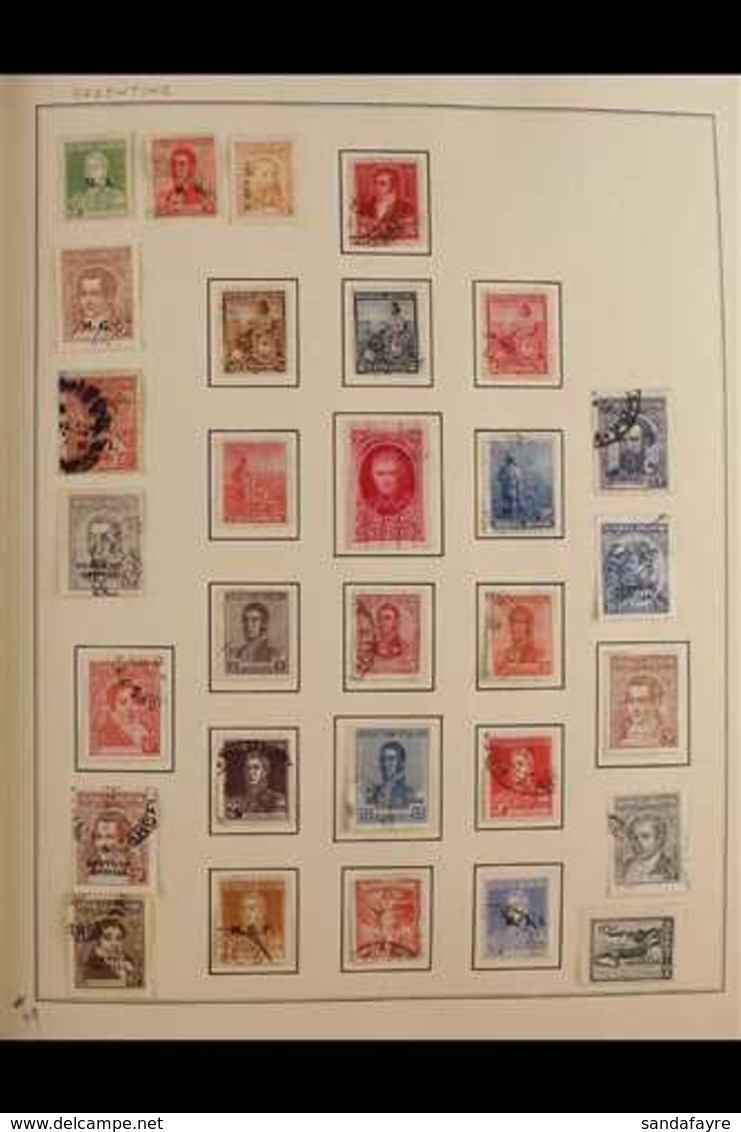 LATIN AMERICA  1880's - 1980's. ALL DIFFERENT Mint & Used Collection Presented Neatly In An Album With Ranges From Argen - Other & Unclassified