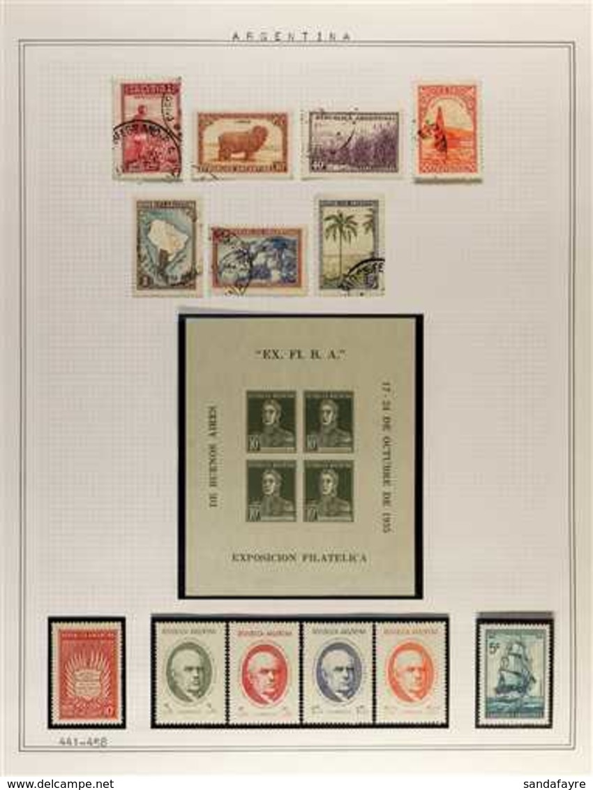 1892-1967 EXTENSIVE COLLECTION  An Attractive, ALL DIFFERENT Mint, Used & Nhm Collection Presented On Album Pages, Mint  - Autres & Non Classés