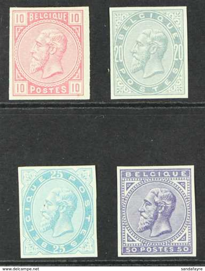 1883  King Complete IMPERF Set (Michel 35/38, SG 63/66), Very Fine Mint, Lovely Fresh Colours. (4 Stamps) For More Image - Andere & Zonder Classificatie