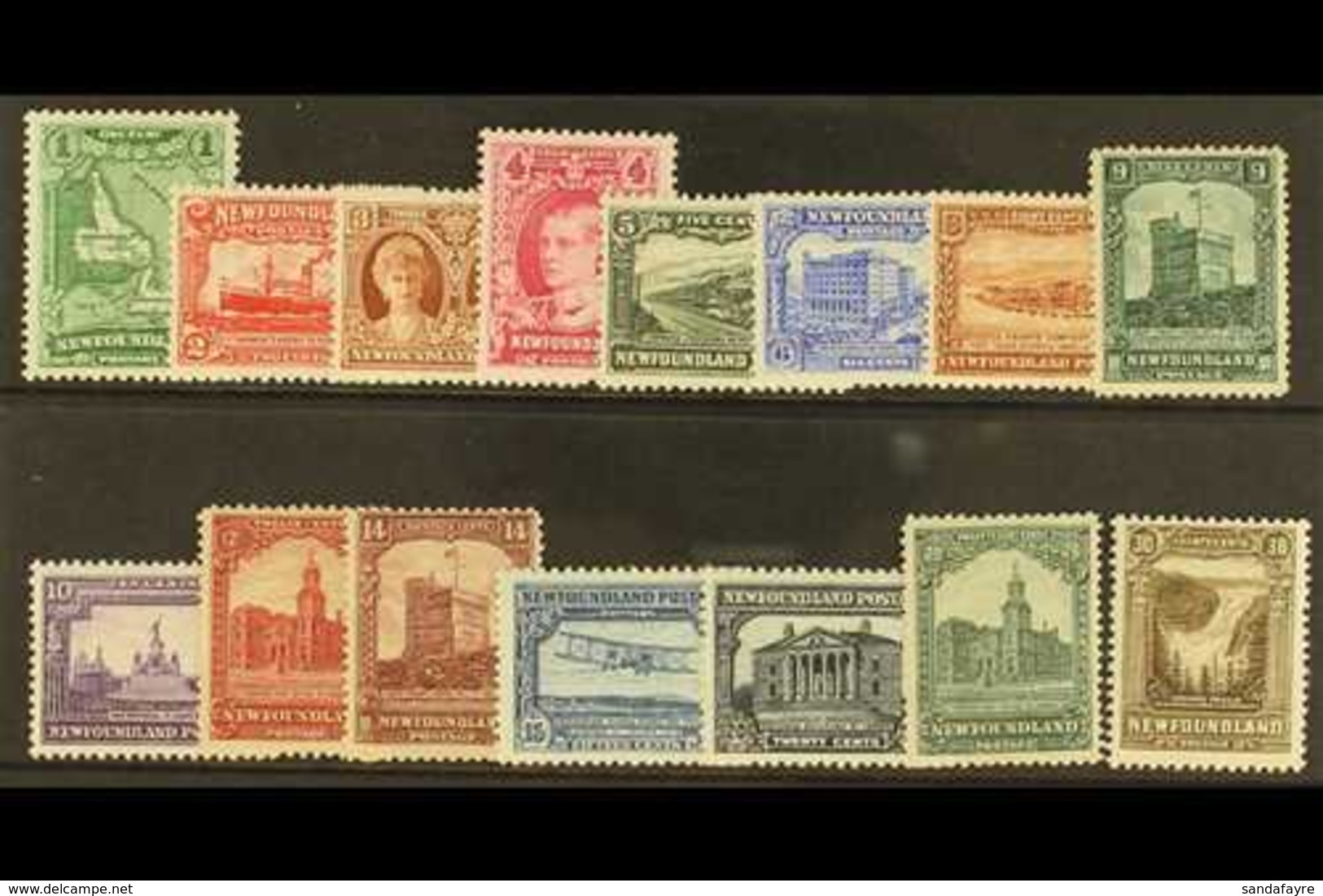 1928  Tourist Publicity Set Complete, SG 164/78, Very Fine Mint. (15 Stamps) For More Images, Please Visit Http://www.sa - Andere & Zonder Classificatie