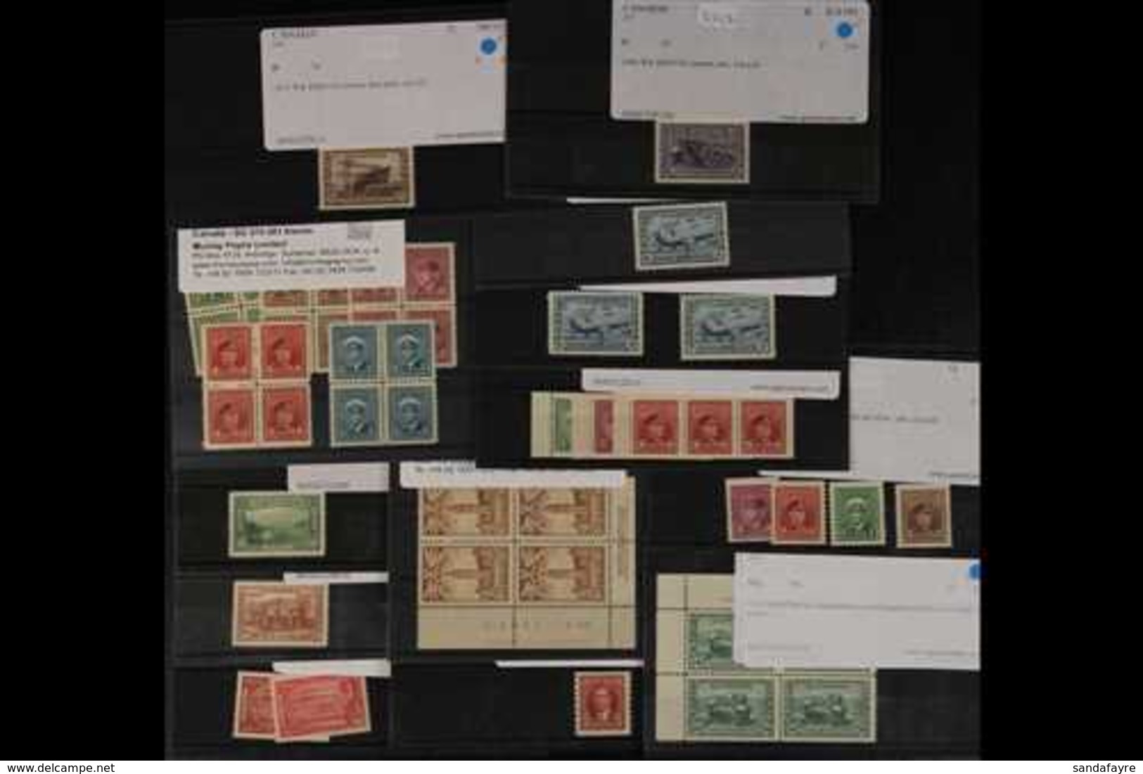 1937-1952 SUPERB MINT & NHM STOCK, CAT £16,500+.  Stamps, Blocks & Sets With Some Duplication On Stock Cards, Many Stamp - Andere & Zonder Classificatie