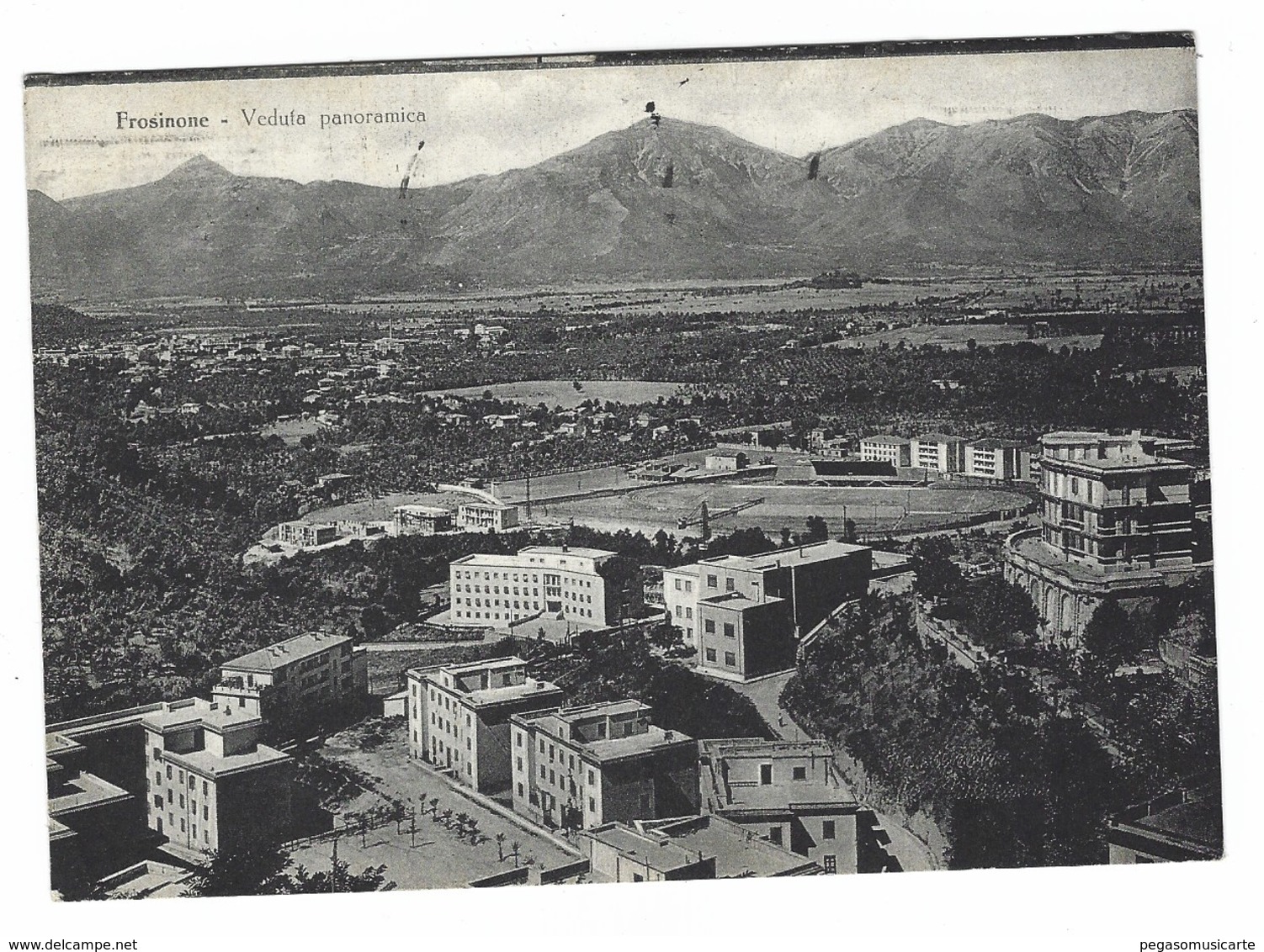 2828 - FROSINONE VEDUTA PANORAMICA 1956 - Frosinone