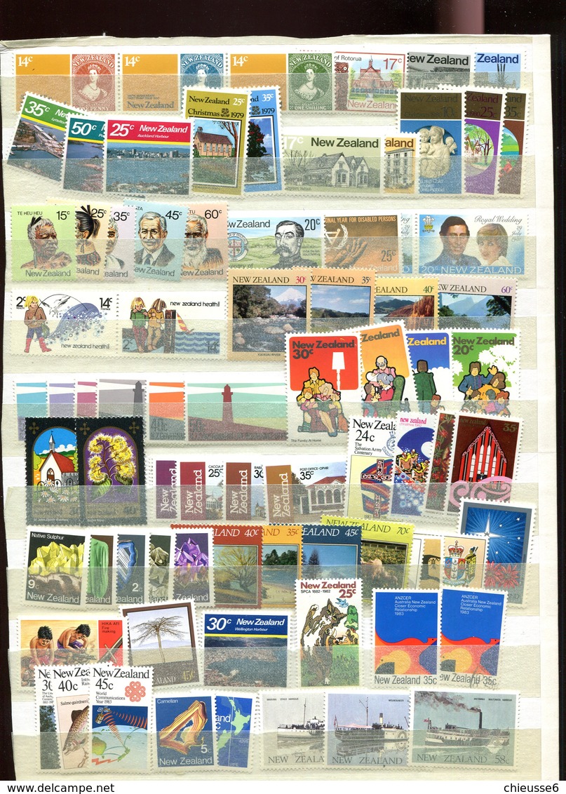 Nelle Zélande  073 - 2 -  **,*  Divers Timbres - Lots & Serien