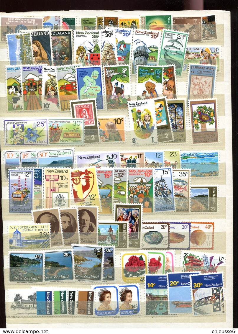 Nelle Zélande  073 - 2 -  **,*  Divers Timbres - Collections, Lots & Series