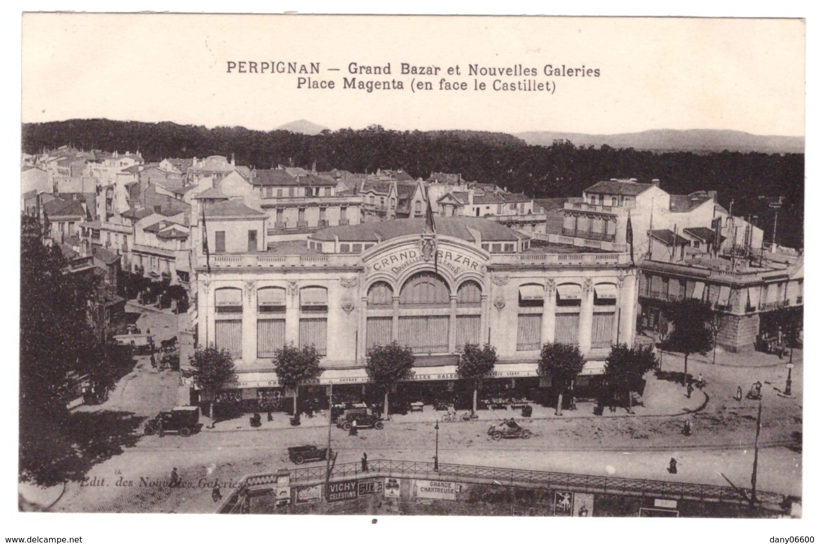 PERPIGNAN - Grand Bazar Et Nouvelles Galeries - Place Magenta (carte Animée) - Perpignan