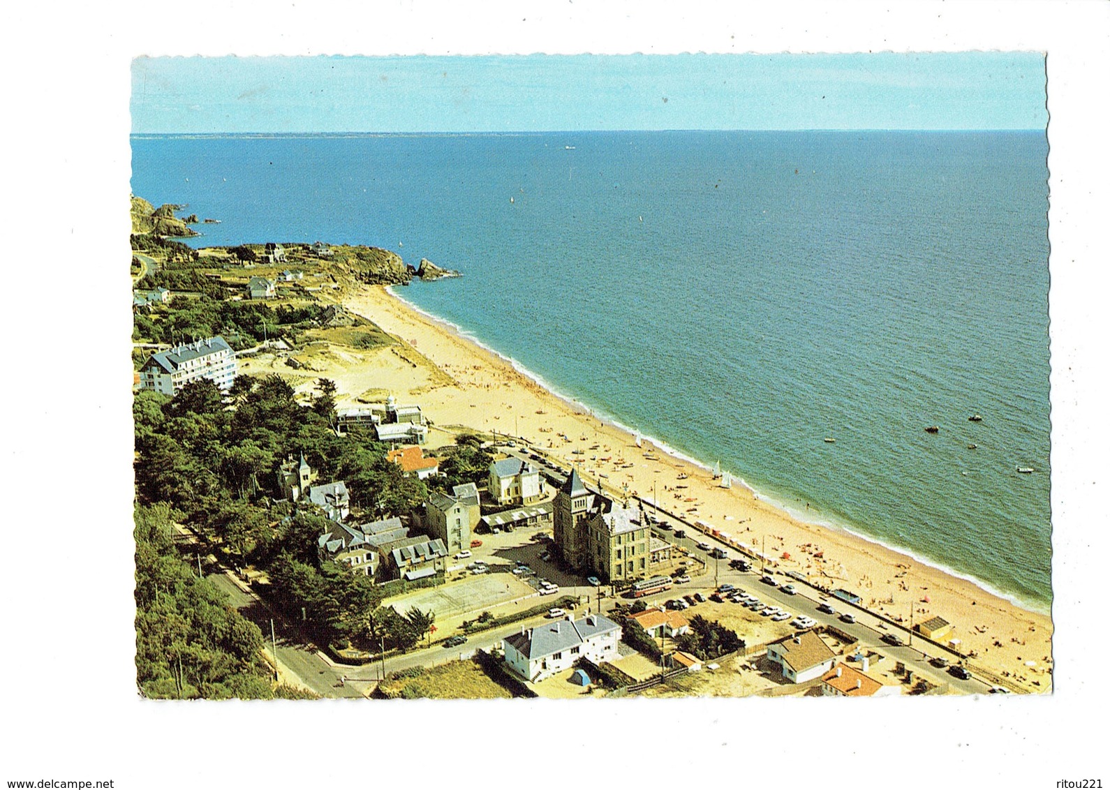 Cpm - 44 SAINTE MARGUERITE - Hotel De La Plage - Sofer A44 S39 1015 - TENNIS Autobus - Autres & Non Classés