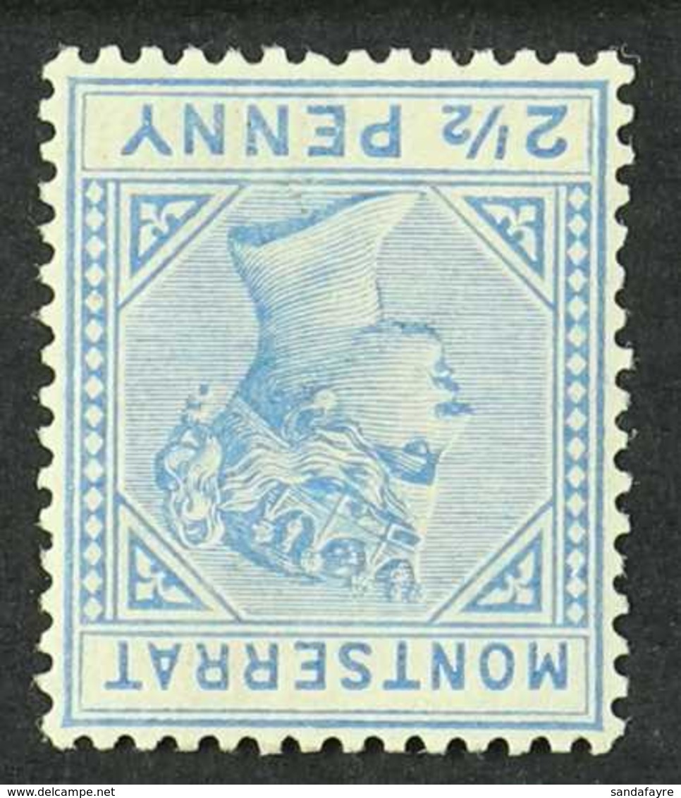 1885  2½d Ultramarine, Watermark Inverted, SG 10w, Fine Mint. For More Images, Please Visit Http://www.sandafayre.com/it - Montserrat