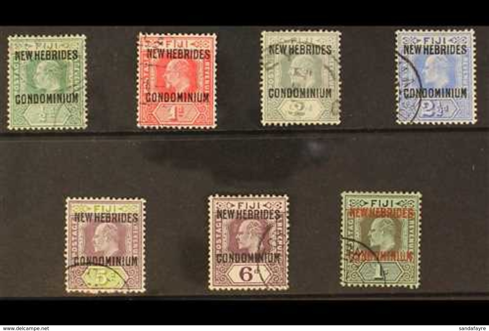1910  Set Complete, SG 10/16, Fine Used (7 Stamps) For More Images, Please Visit Http://www.sandafayre.com/itemdetails.a - Autres & Non Classés