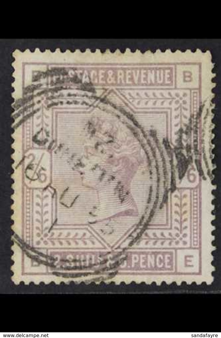 1883 GB USED IN NEW ZEALAND.  The GB 1883-84 2s6d Lilac (SG 178) Cancelled By Fine "NZ / DUNEDIN / 16 AUG 85" Squared Ci - Andere & Zonder Classificatie