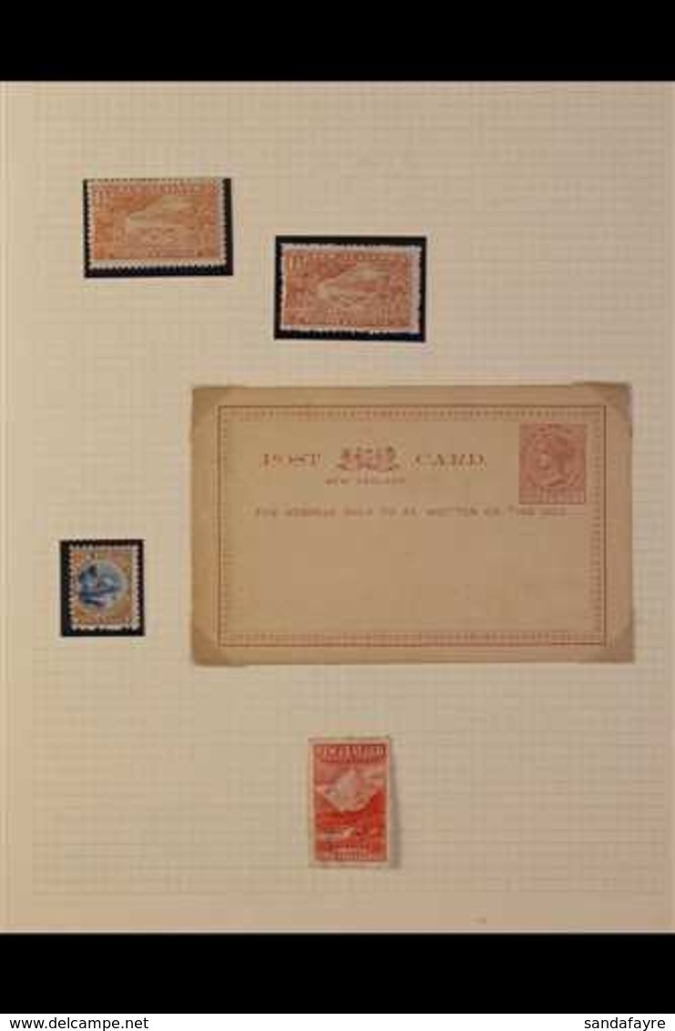 1898-1981 MINT & USED COLLECTION  Presented In A Pair Of "Rapkin" Multi Ring Albums, Includes A Useful Range Of Mint & U - Andere & Zonder Classificatie