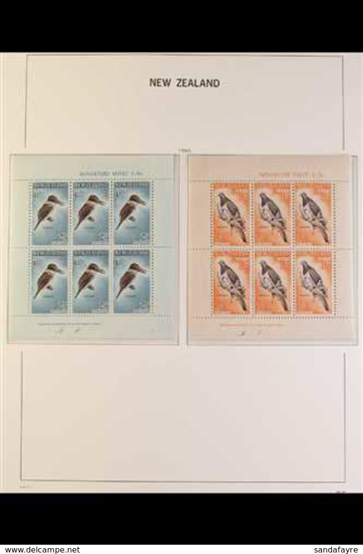 1957 - 1983 COMPLETE NHM HEALTH MINIATURE SHEET COLLECTION  A Beautiful, Complete Collection Of Never Hinged Mint Miniat - Andere & Zonder Classificatie