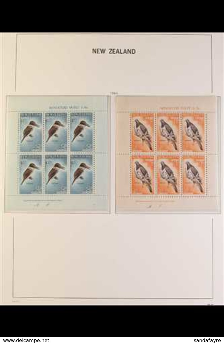 1957 - 1983 COMPLETE NHM HEALTH MINIATURE SHEET COLLECTION  A Beautiful, Complete Collection Of Never Hinged Mint Miniat - Autres & Non Classés