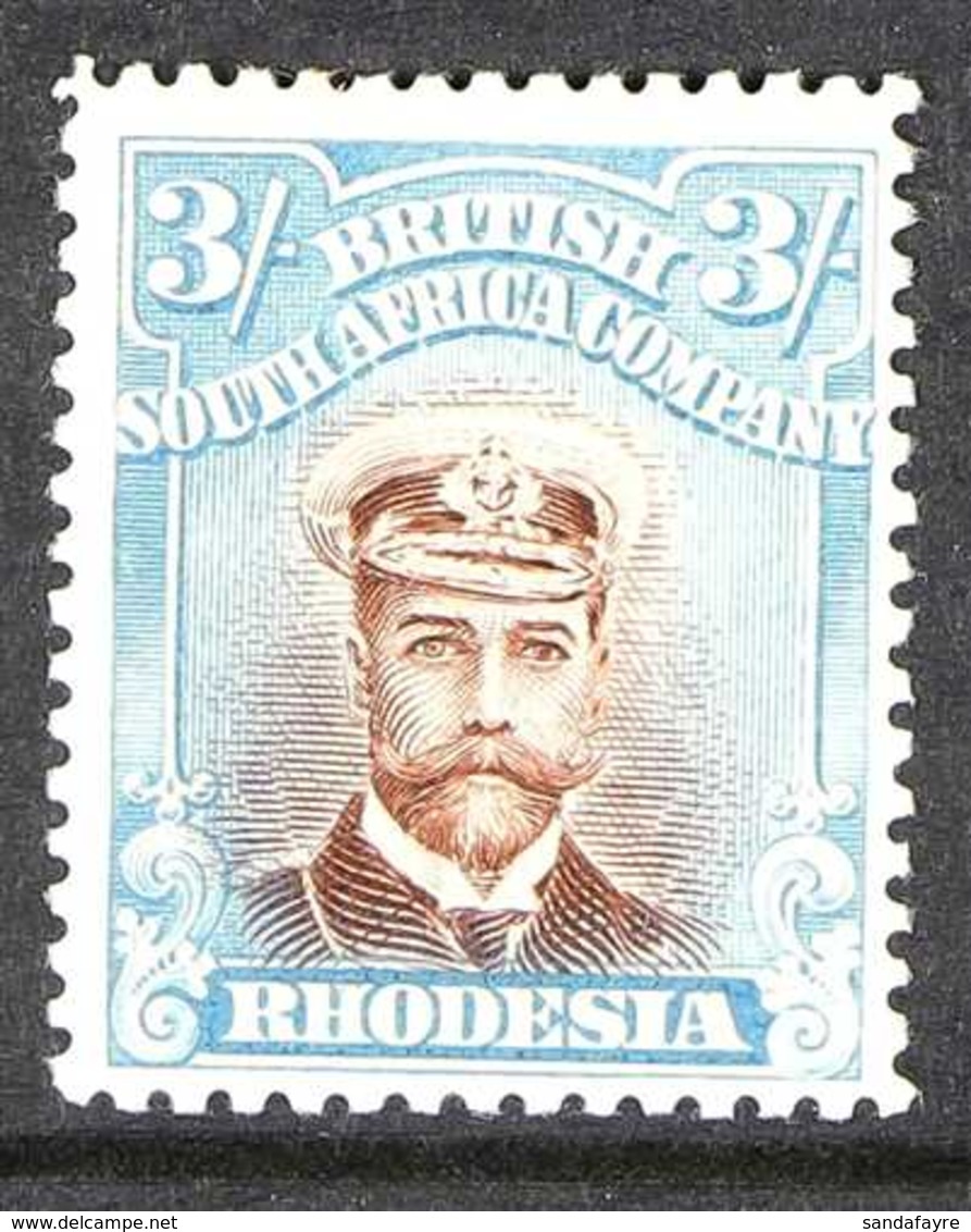 1913-19  3s Brown & Blue Admiral Die II Perf 14, SG 236b, Fine Mint, Very Fresh. For More Images, Please Visit Http://ww - Autres & Non Classés