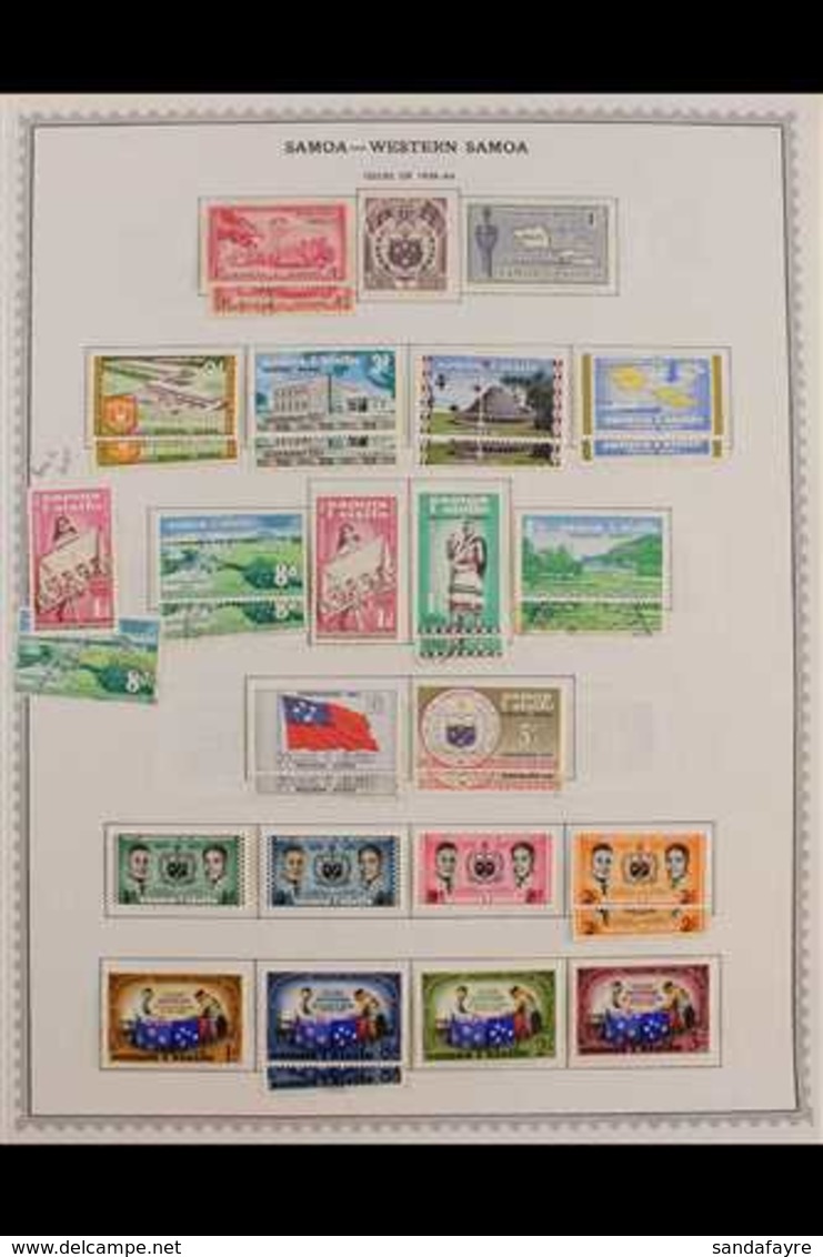 1958-2006 EXTENSIVE COLLECTION.  A Mint & Used Collection Presented On Printed Pages, Often With Mint & Used Of The Same - Samoa