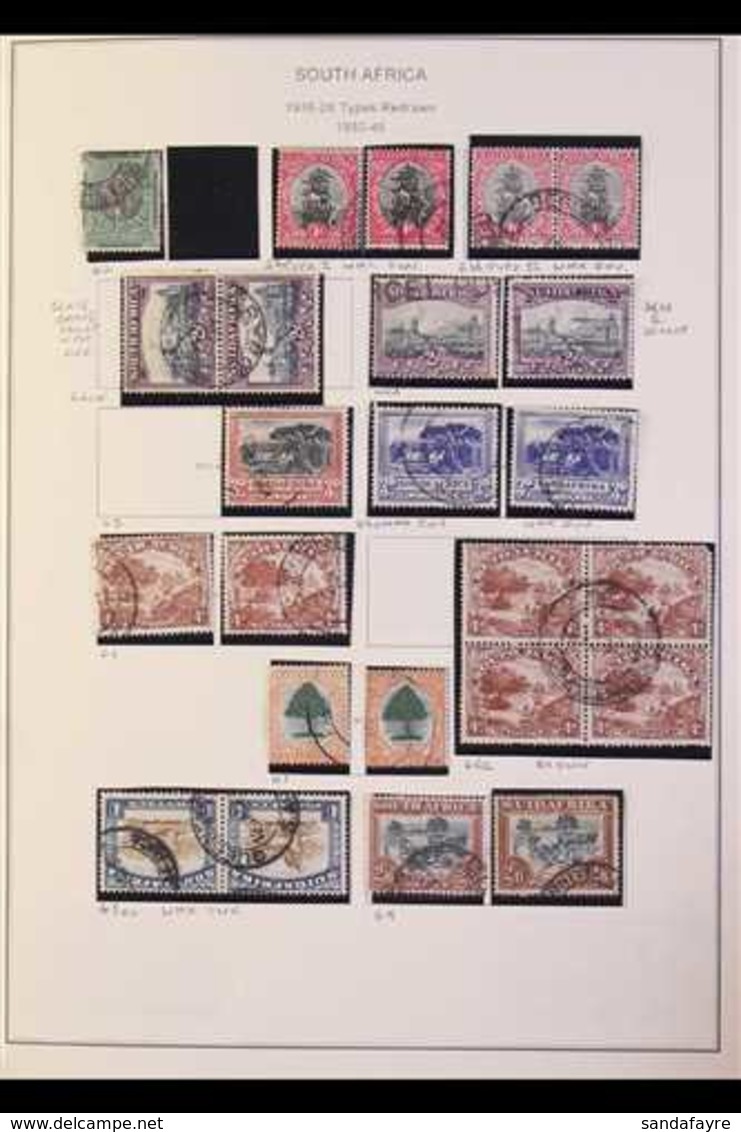 1913-2003 FINE USED COLLECTION  STRENGTH IN RSA FROM 1977 - Presented In Mounts On Printed Album Pages, Includes Range O - Zonder Classificatie