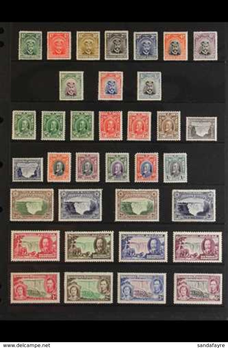 1924-1950 ALL DIFFERENT MINT COLLECTION.  An Attractive Collection Presented On Stock Pages That Includes 1924-29 Admira - Rhodésie Du Sud (...-1964)