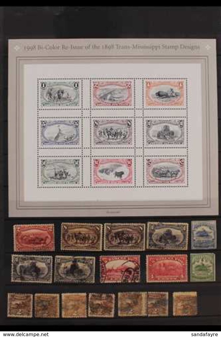 HORSES OF THE USA  19th Century To to 2000's Topical Collection Featuring HORSES On Stamps And Miniature Sheets, Mint, N - Andere & Zonder Classificatie