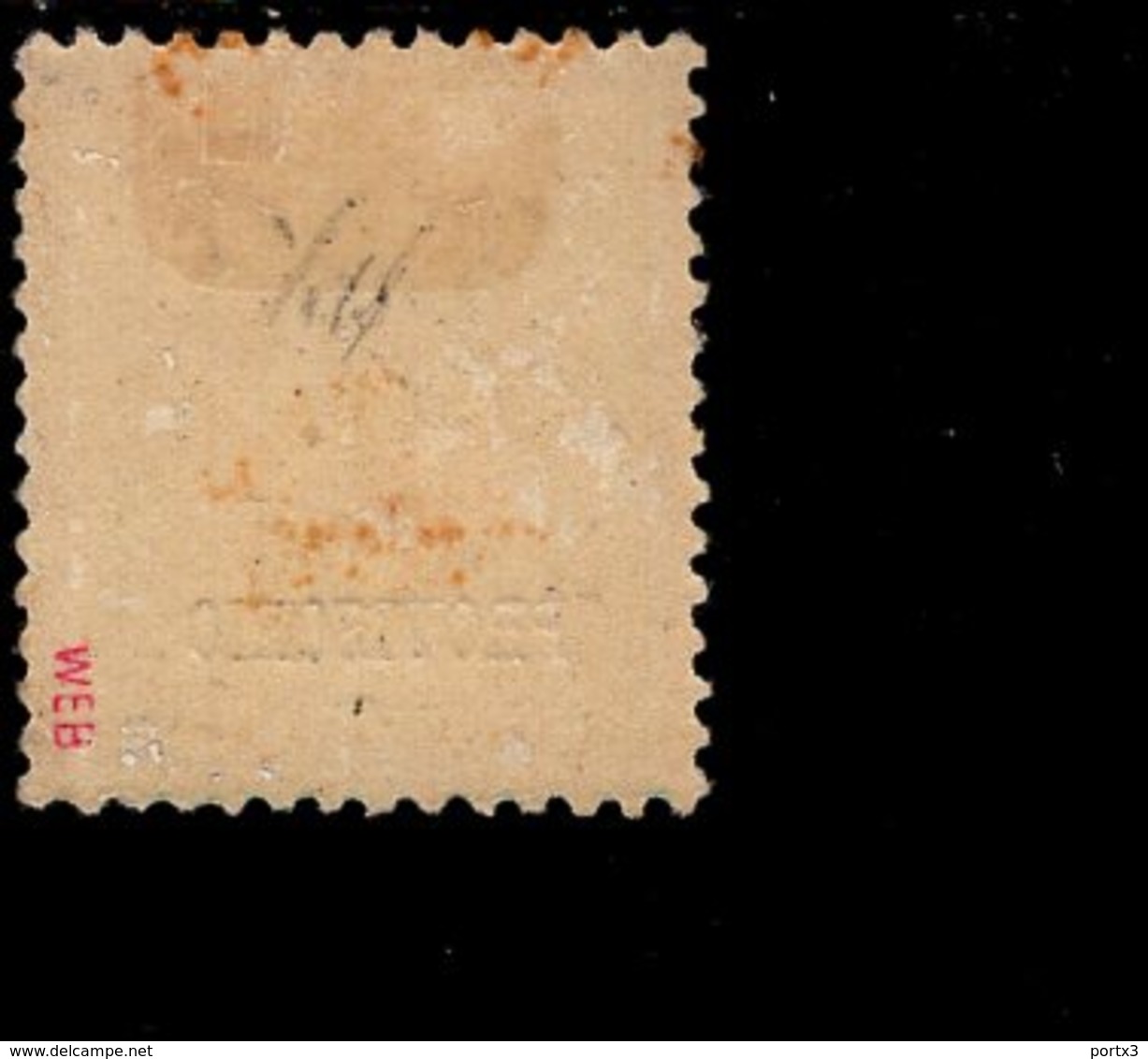 Por.79 König Luis I Mit Aufdruck Provisorio MLH * Mint (2) - Unused Stamps