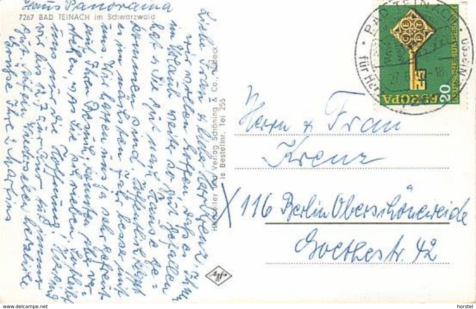 D-75385 Bad Teinach-Zavelstein - Haus Panorama - Minigolf - Nice Stamp (Cept) - Bad Teinach