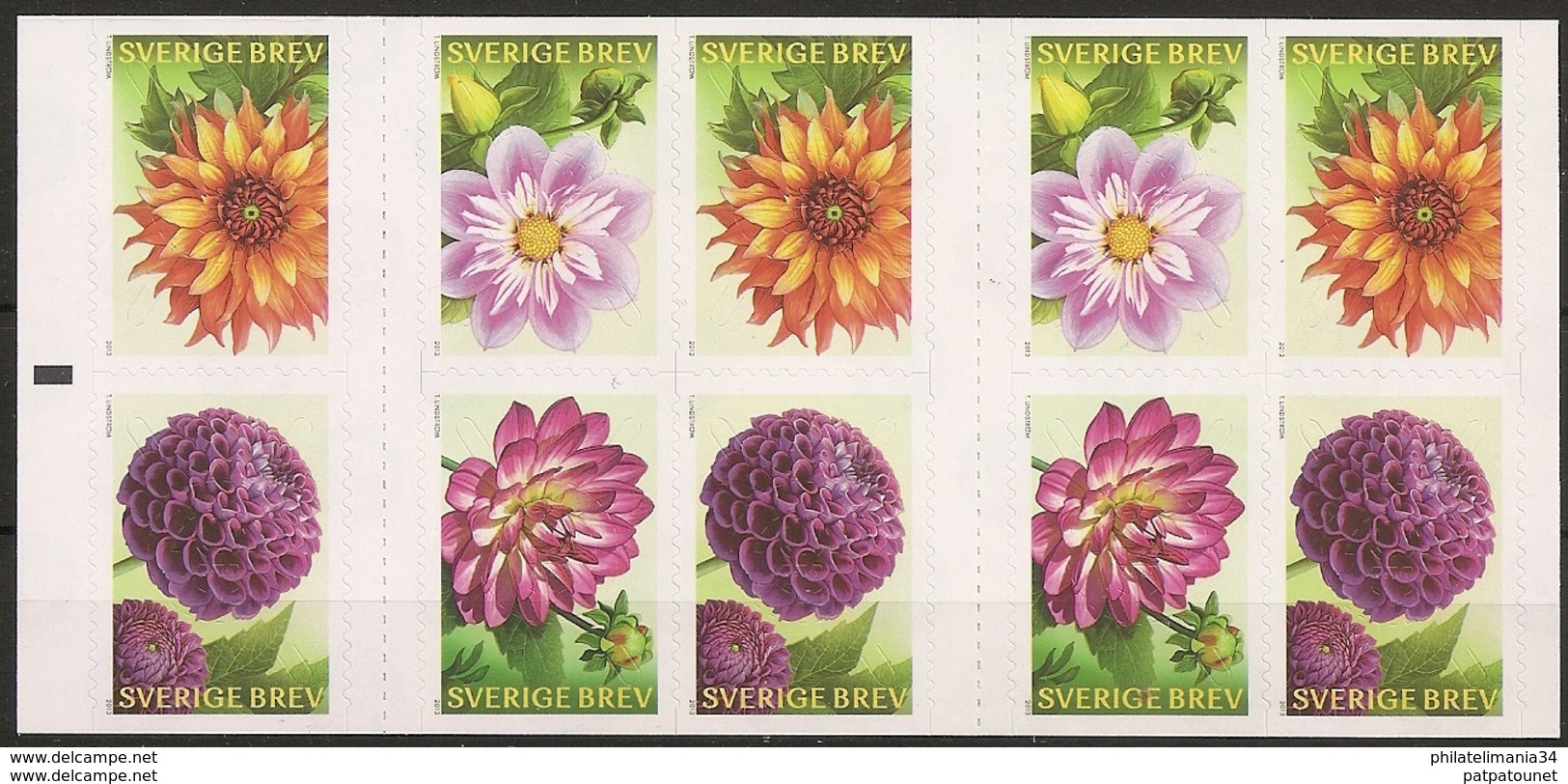 Suède YV C ? O 2013 Dahlia - 1981-..