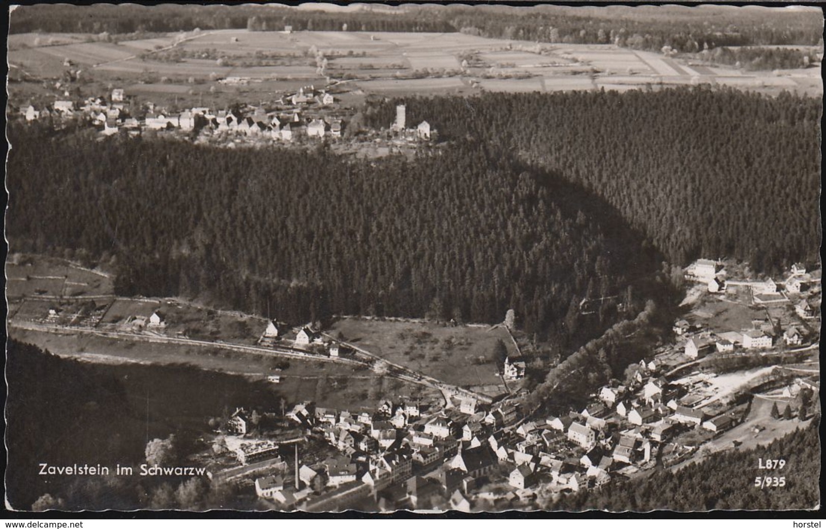 D-75385 Bad Teinach-Zavelstein - Panorama ( 50er Jahre) - Nice Stamp - Bad Teinach