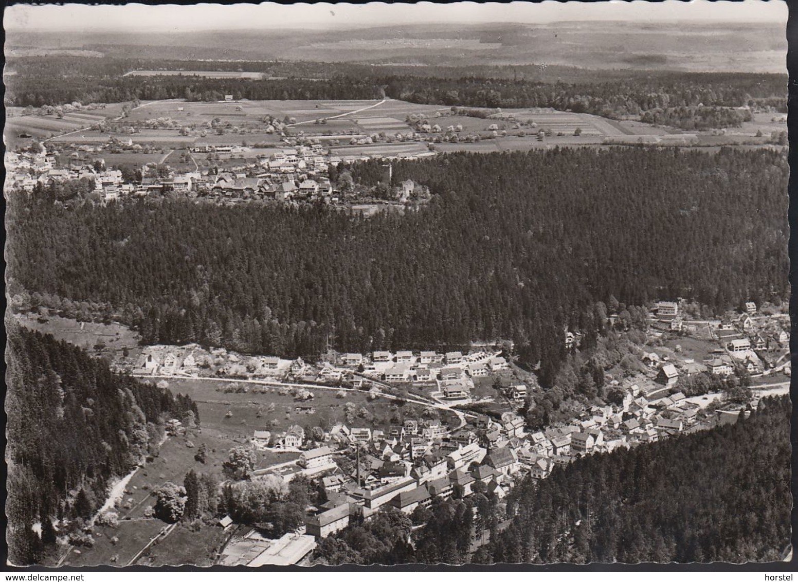 D-75385 Bad Teinach-Zavelstein (Schwarzwald) - Luftbild - Air View - Bad Teinach