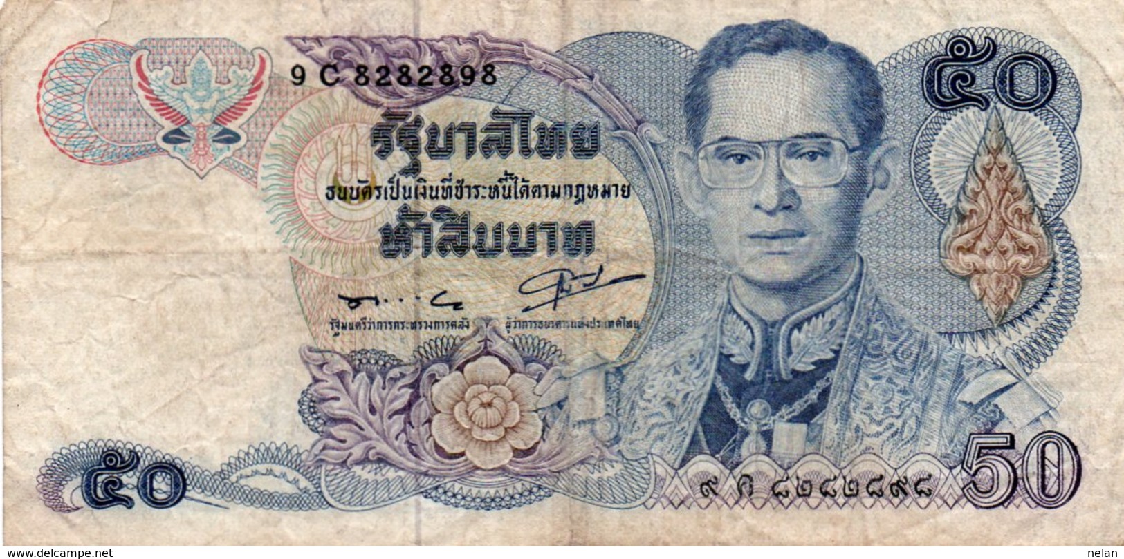 TAILANDIA  50 BAHT 1985 P-90b3 - Tailandia