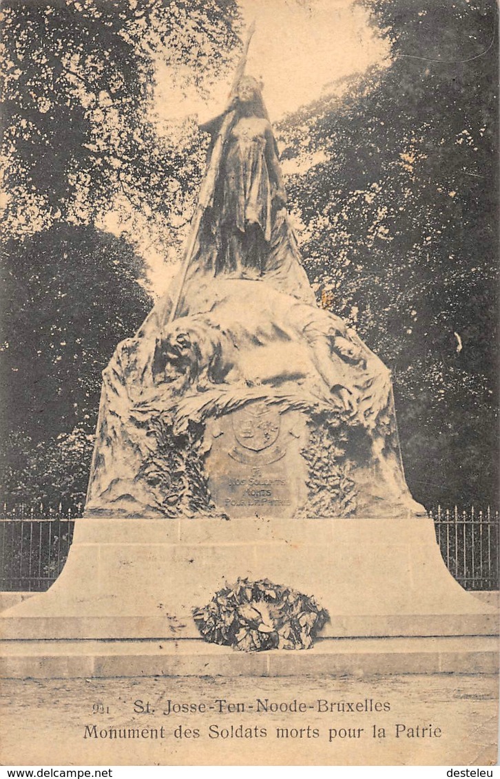 Monument Des Soldats Morts Pour La Patrie - Saint-Josse-ten-Noode - St-Josse-ten-Noode - St-Joost-ten-Node