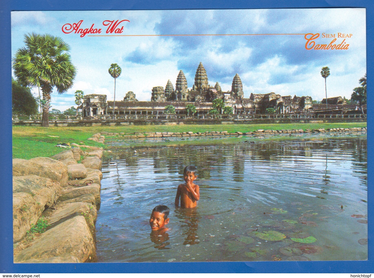 Cambodgia; Kambodscha; Cambodge; Cambodia; Angkor Wat - Cambodja