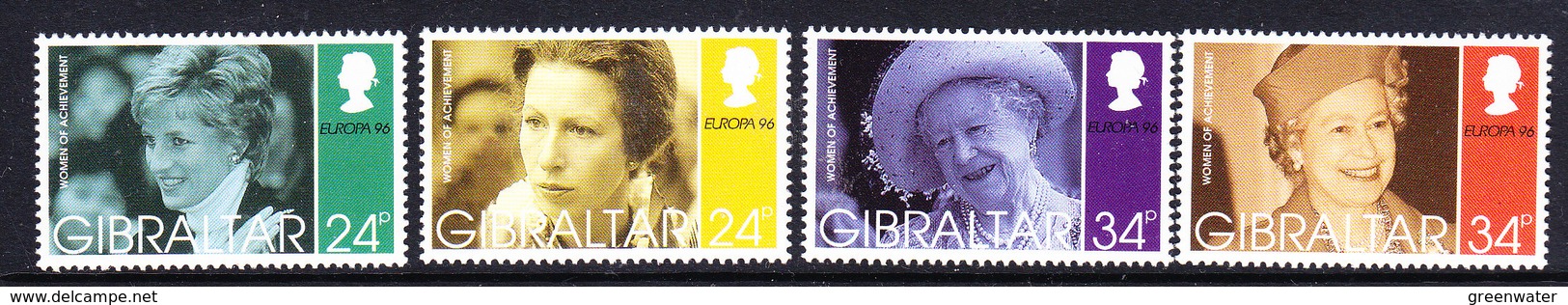 Europa Cept 1996 Gibraltar 4v ** Mnh (46060) - 1996
