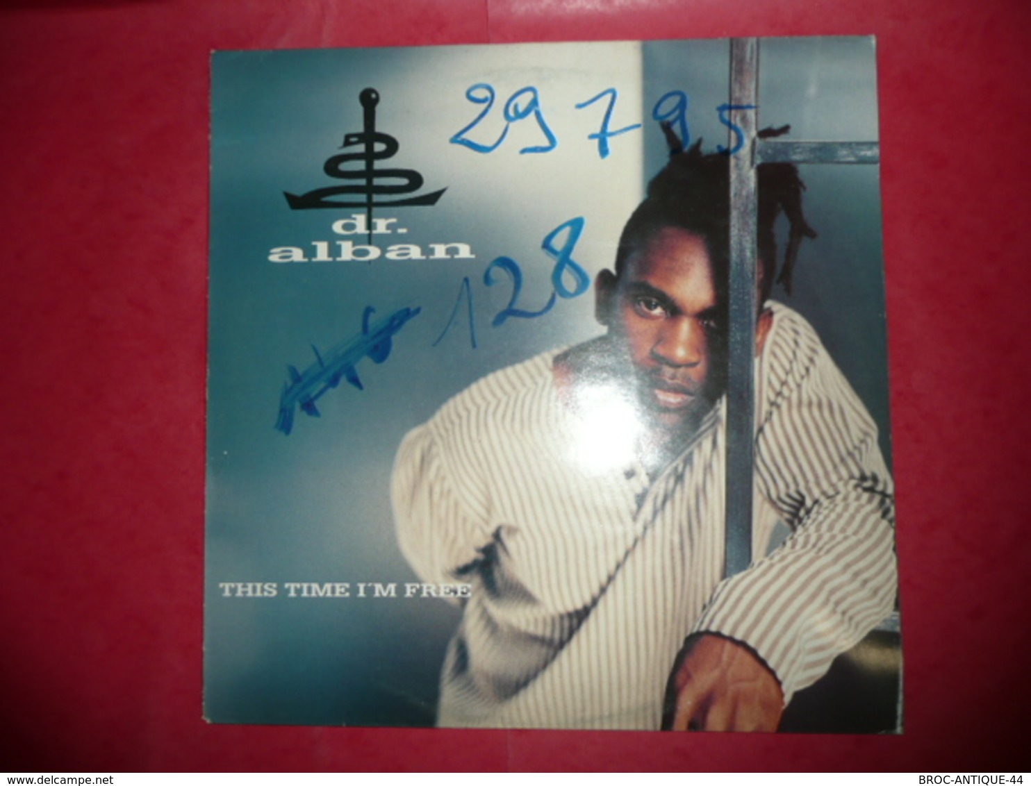 LP N°1820 - Dr. ALBAN - THIS TIME I'M FREE - COMPILATION 4 TITRES ELECTRO HOUSE - 45 Toeren - Maxi-Single