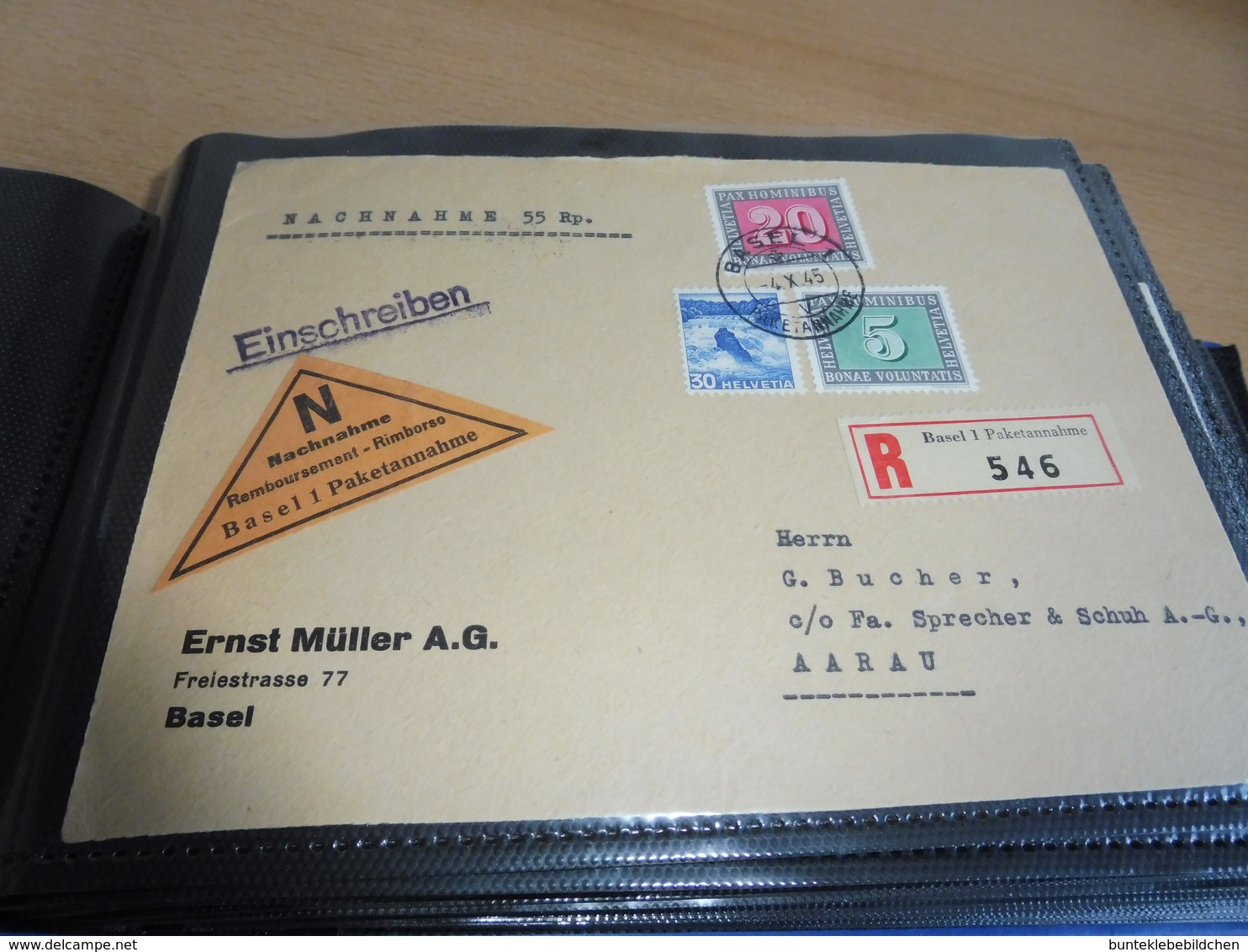 Schweiz Briefeposten mit z.B. nach Venezuela ......  Alles Abgebildet
