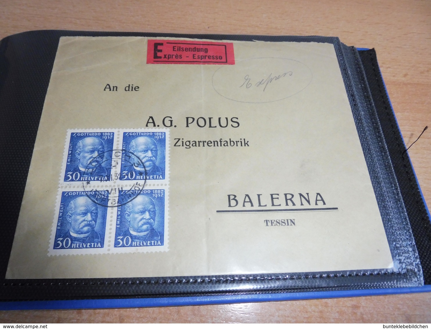 Schweiz Briefeposten mit z.B. nach Venezuela ......  Alles Abgebildet