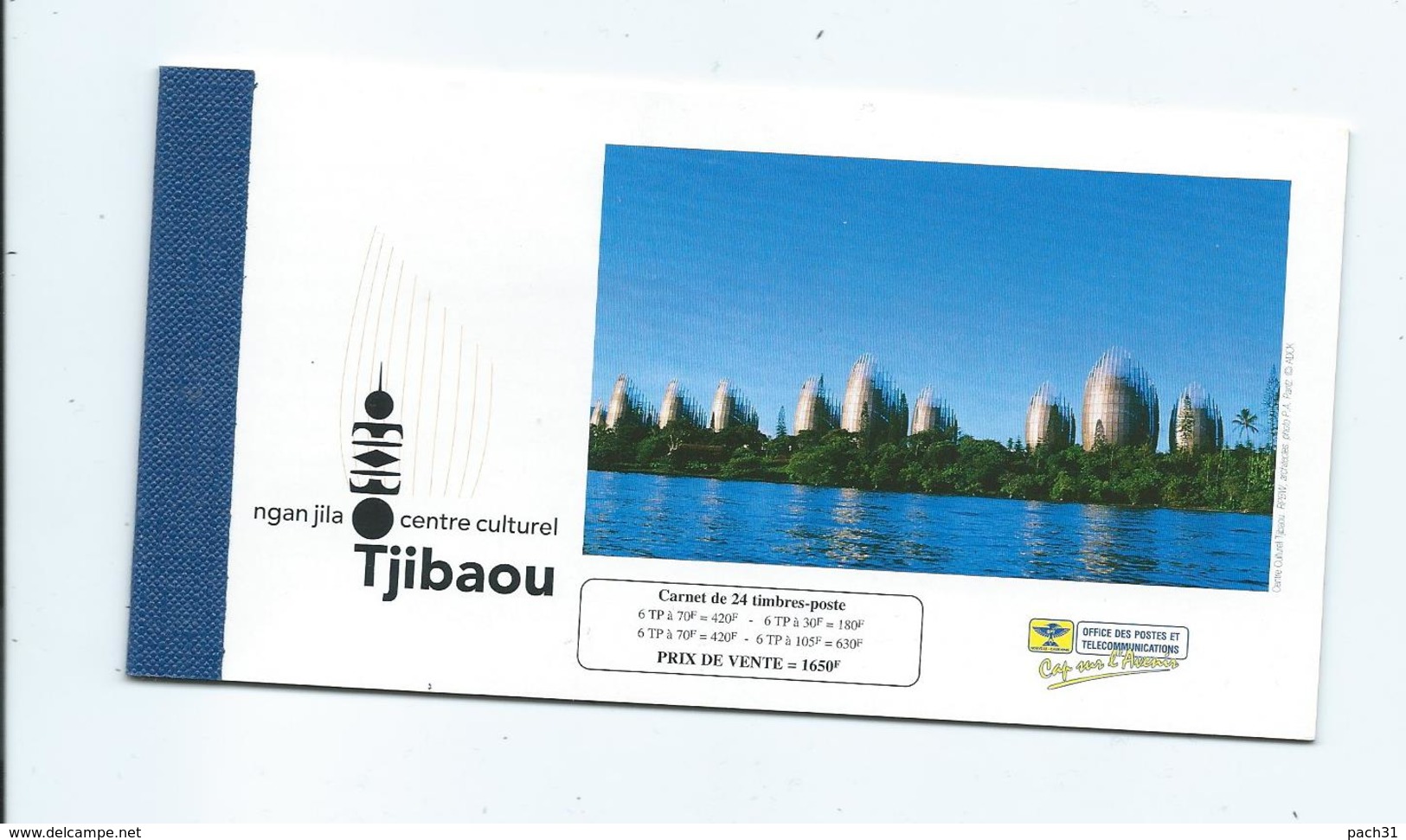 Carnet N° C737  Centre Culturel Tjibaou - Cuadernillos