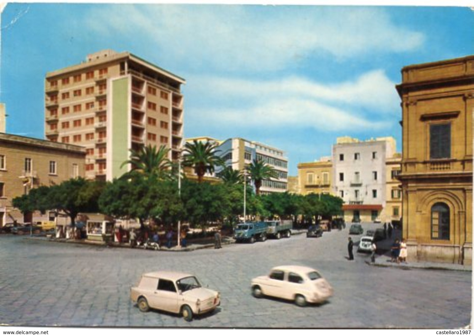 TRAPANI - Piazza Stazione - Trapani