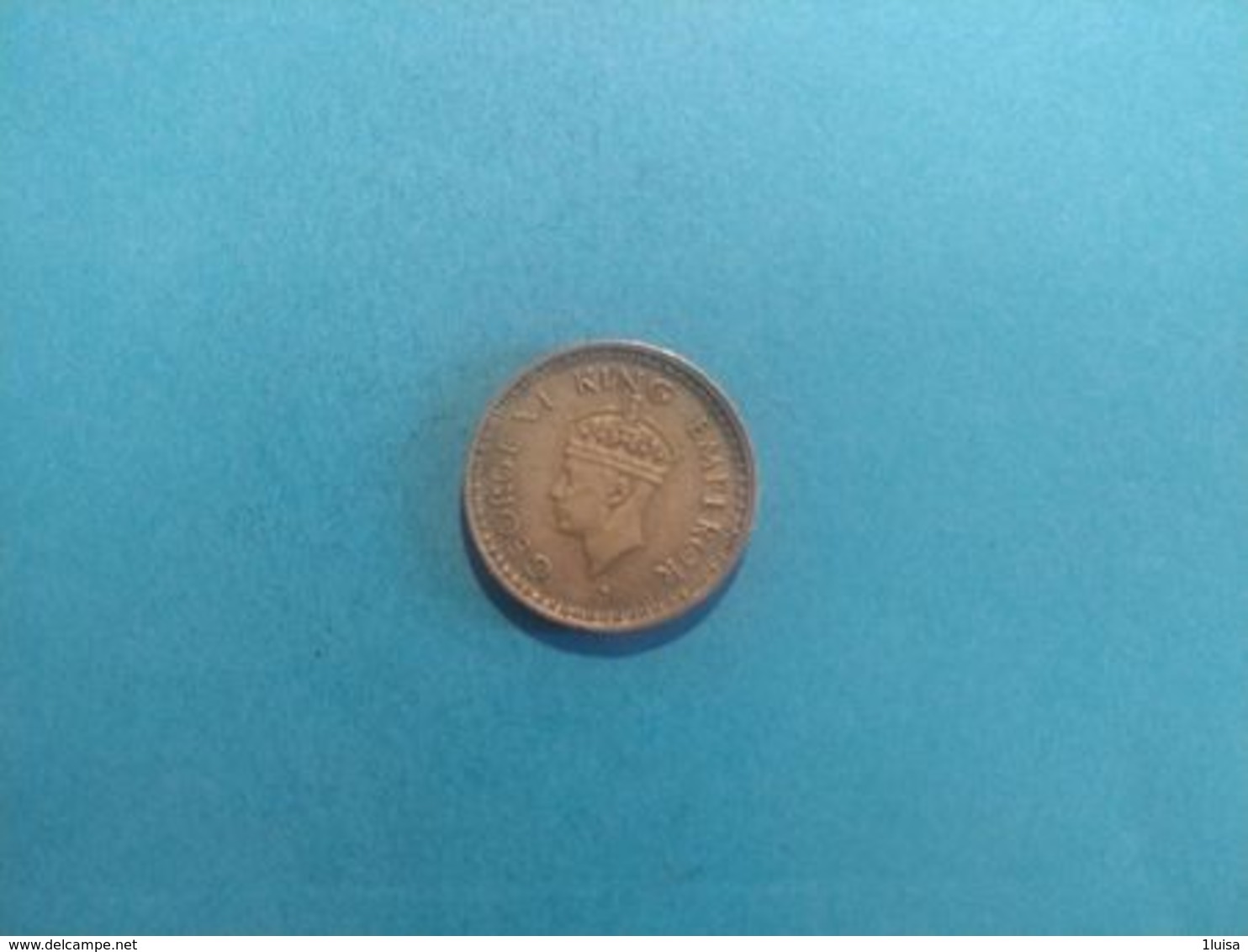 INDIA  1/4 Rupee 1944 - India