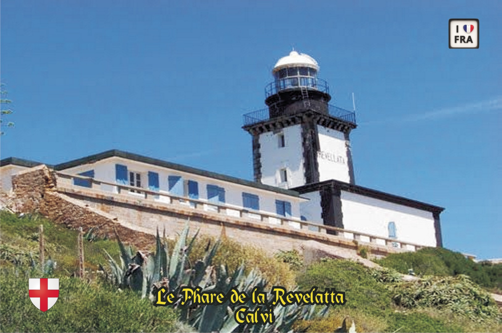 Set 6 Cartes Postales, Phares, Lighthouses Of Europe, France, Calvi, Le Phare De La Revelatta - Fari