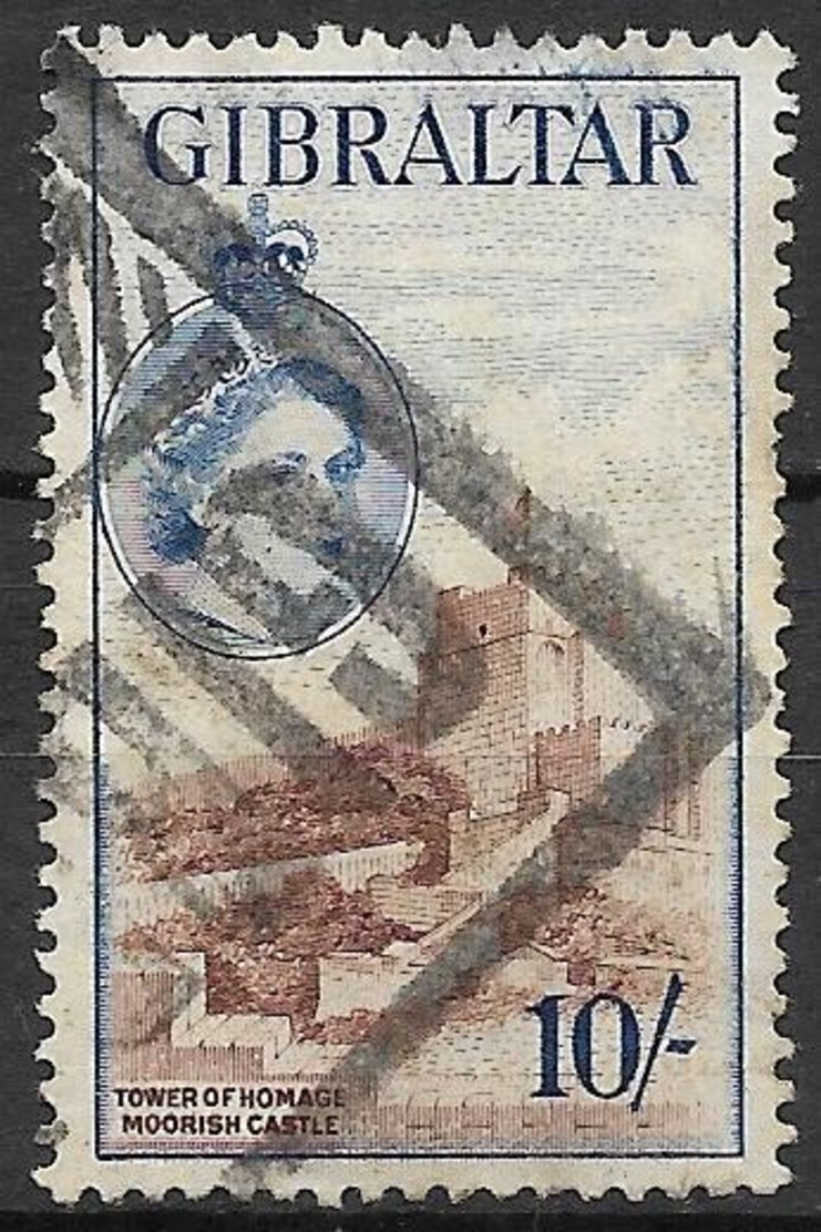 Gibraltar 1953 Mi. Nr. 146 With Faults - Gibraltar