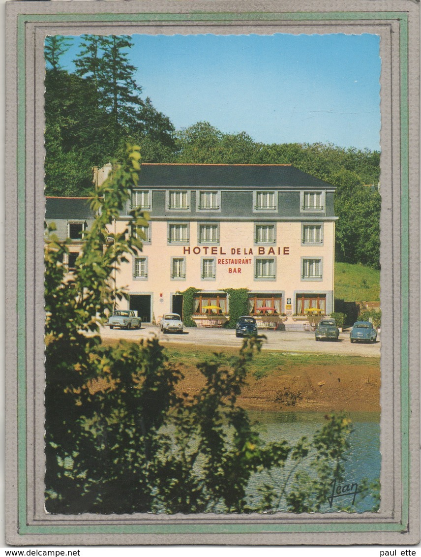 CPSM Dentelée - La FORÊT-FOUESNANT (29) - Aspect De L'Hôtel-Restaurant-Bar De La Baie En 1960 - La Forêt-Fouesnant