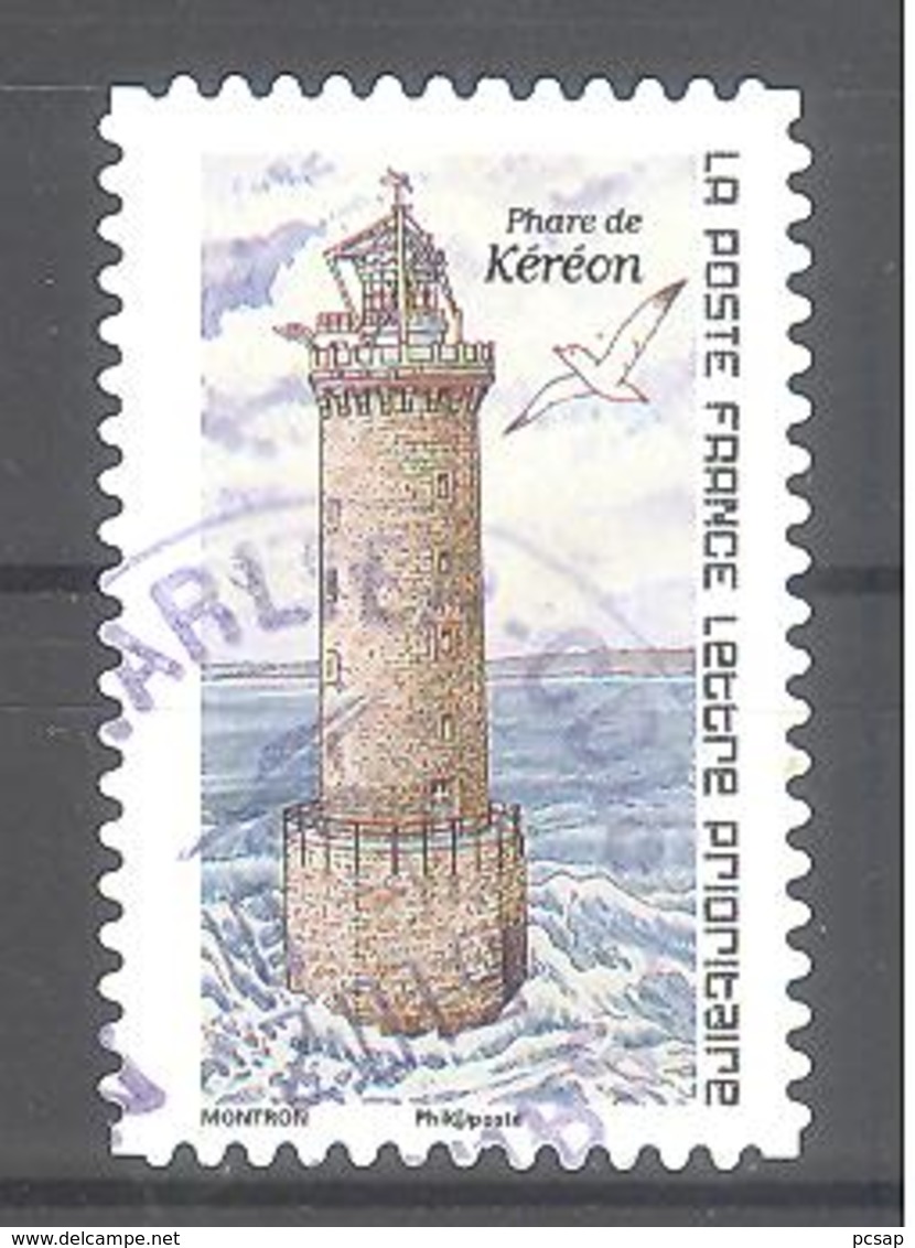 France Autoadhésif Oblitéré (Phare De Kéréon) (cachet Rond) - 2010-.. Matasellados