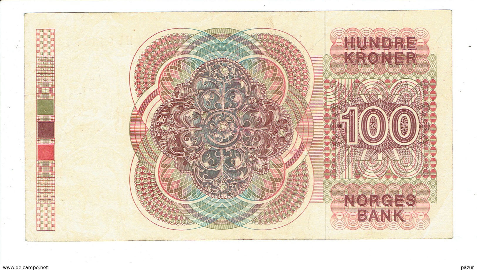 BILLET NORVEGE - 100 KRONER - COURONNES NORVEGIENNES - HL0111952 - 1980 - Norwegen